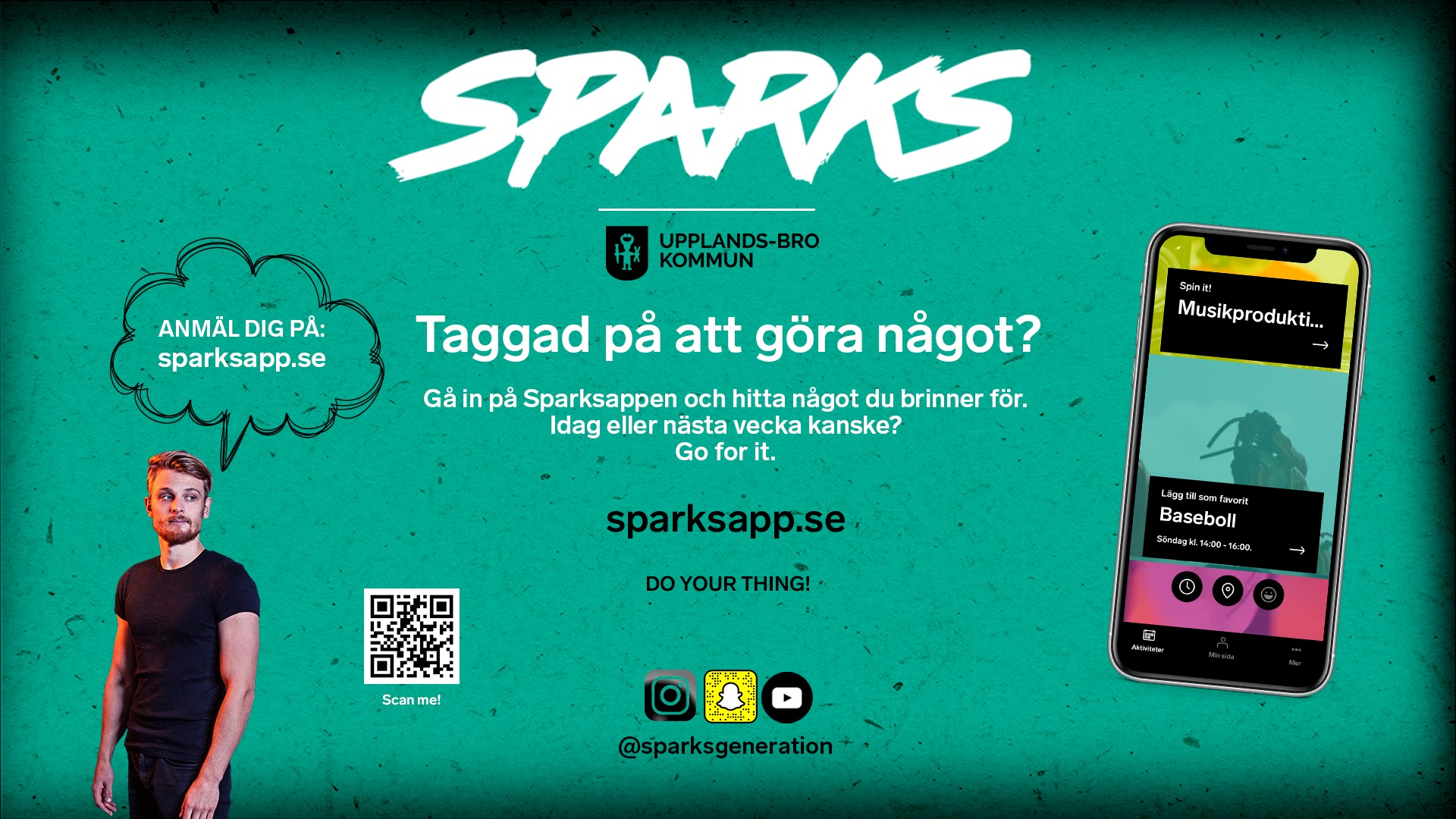 Klicka på Sparksbilden för att komma till sparksappen med en massa roliga gratisaktiviteter!